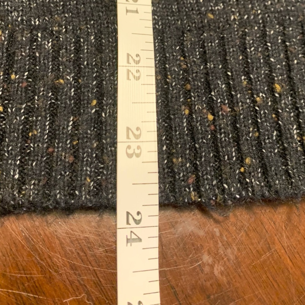 Weatherproof L Fair Isle Knit Outdoor Winter Sweater Casual Black Gray Tan - Picture 5 of 8